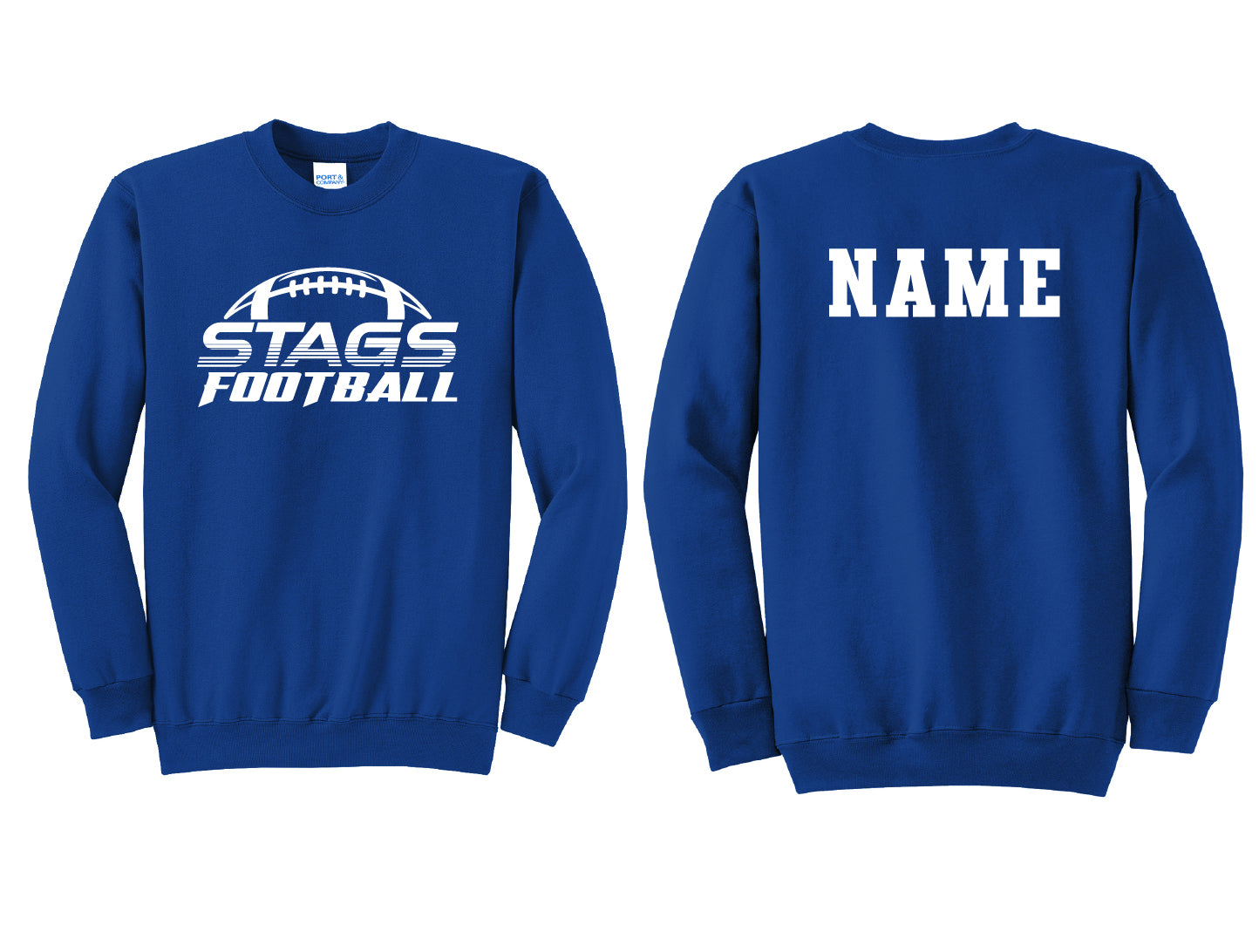 Stag Football Crewneck