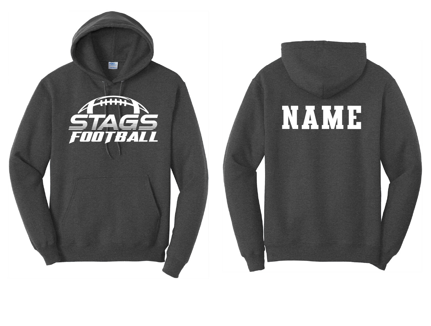 Stag Football Basic Hoodie