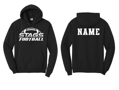 Stag Football Basic Hoodie