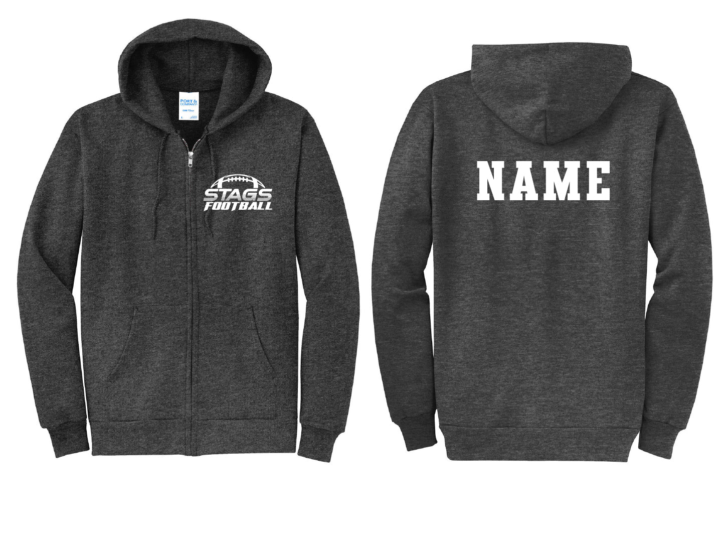 Stag Football Basic Zip Up