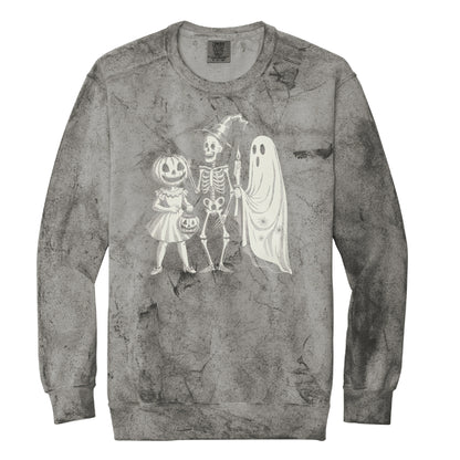Color Blast Vintage Halloween Crewneck