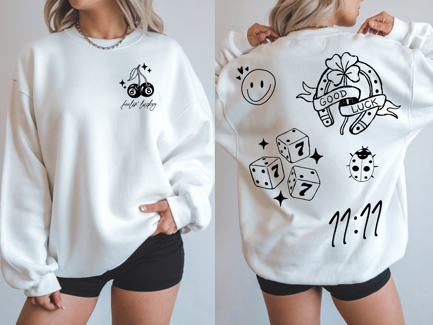 Lucky Doodle Crewneck