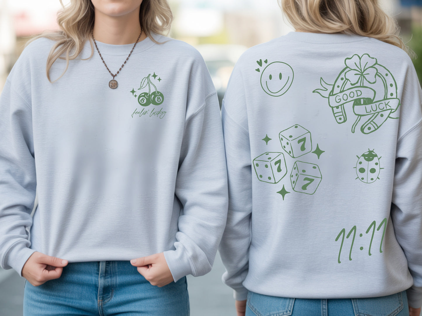 Lucky Doodle Crewneck