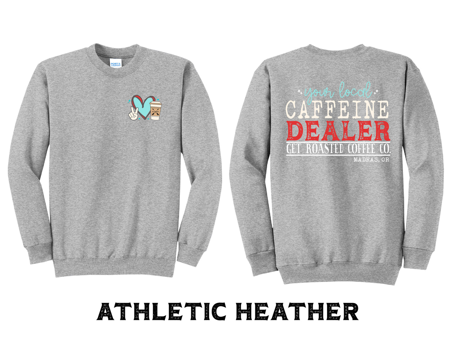 Colorful Caffeine Dealer Crew