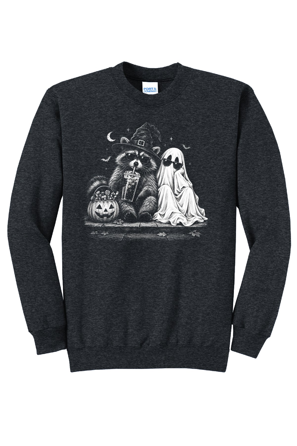 Raccoon and Ghost Crewneck