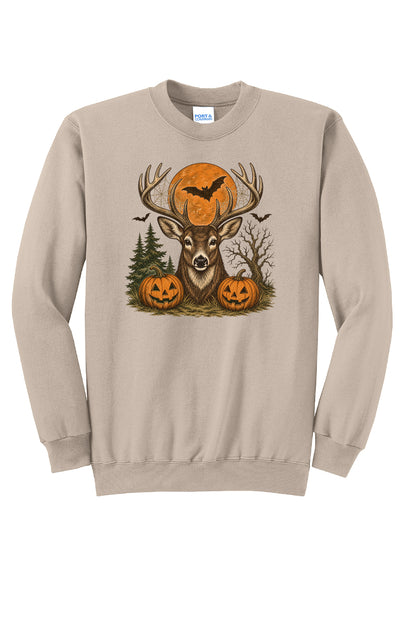 Spooky Deer Crewneck