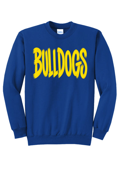 Painted Bulldogs Crewneck