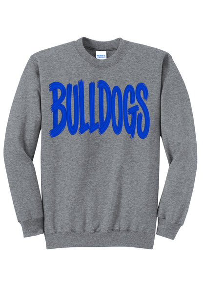 Painted Bulldogs Crewneck