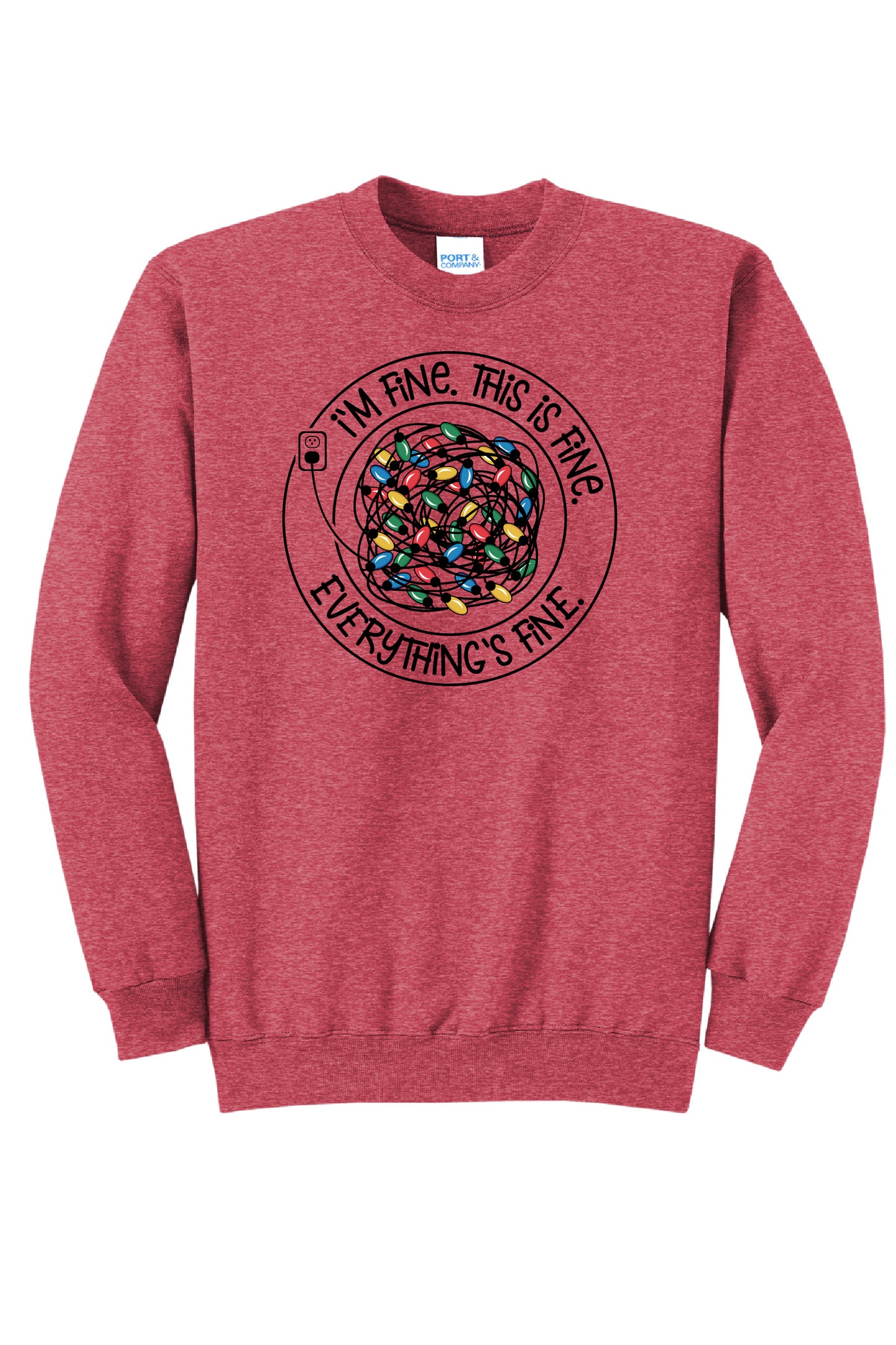 Everything Is Fine Crewneck