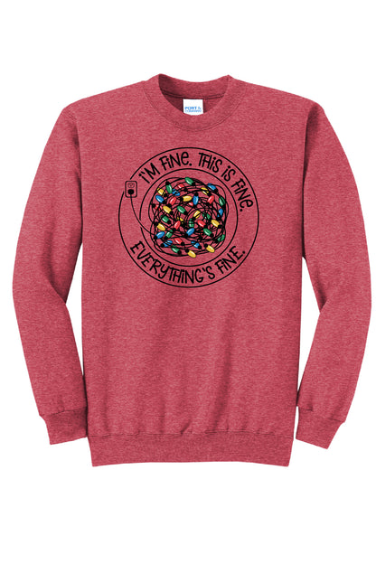 Everything Is Fine Crewneck