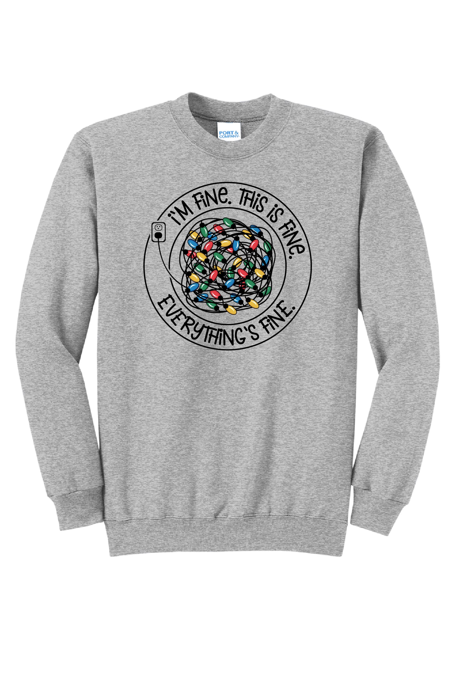 Everything Is Fine Crewneck