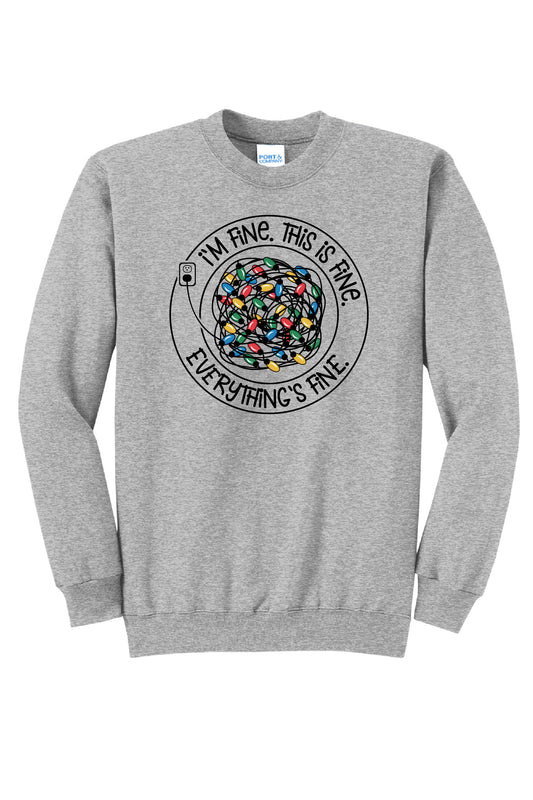 Everything Is Fine Crewneck