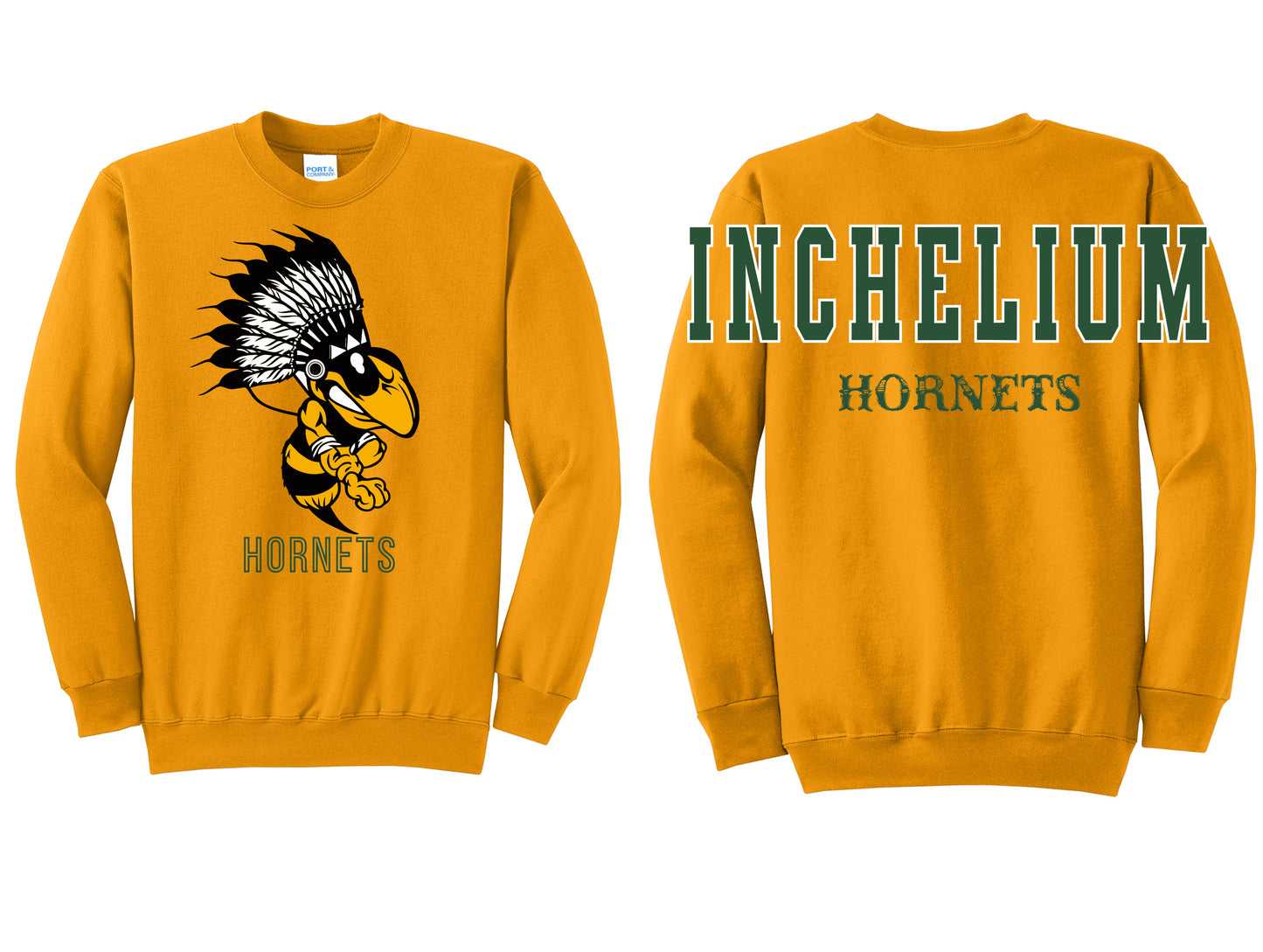 Hornets Bold Crewneck