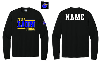 It's a Lions Thing  Long Sleeve PERSONALIZED