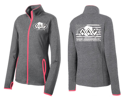 AAP Womens Sport Tek Zip-up