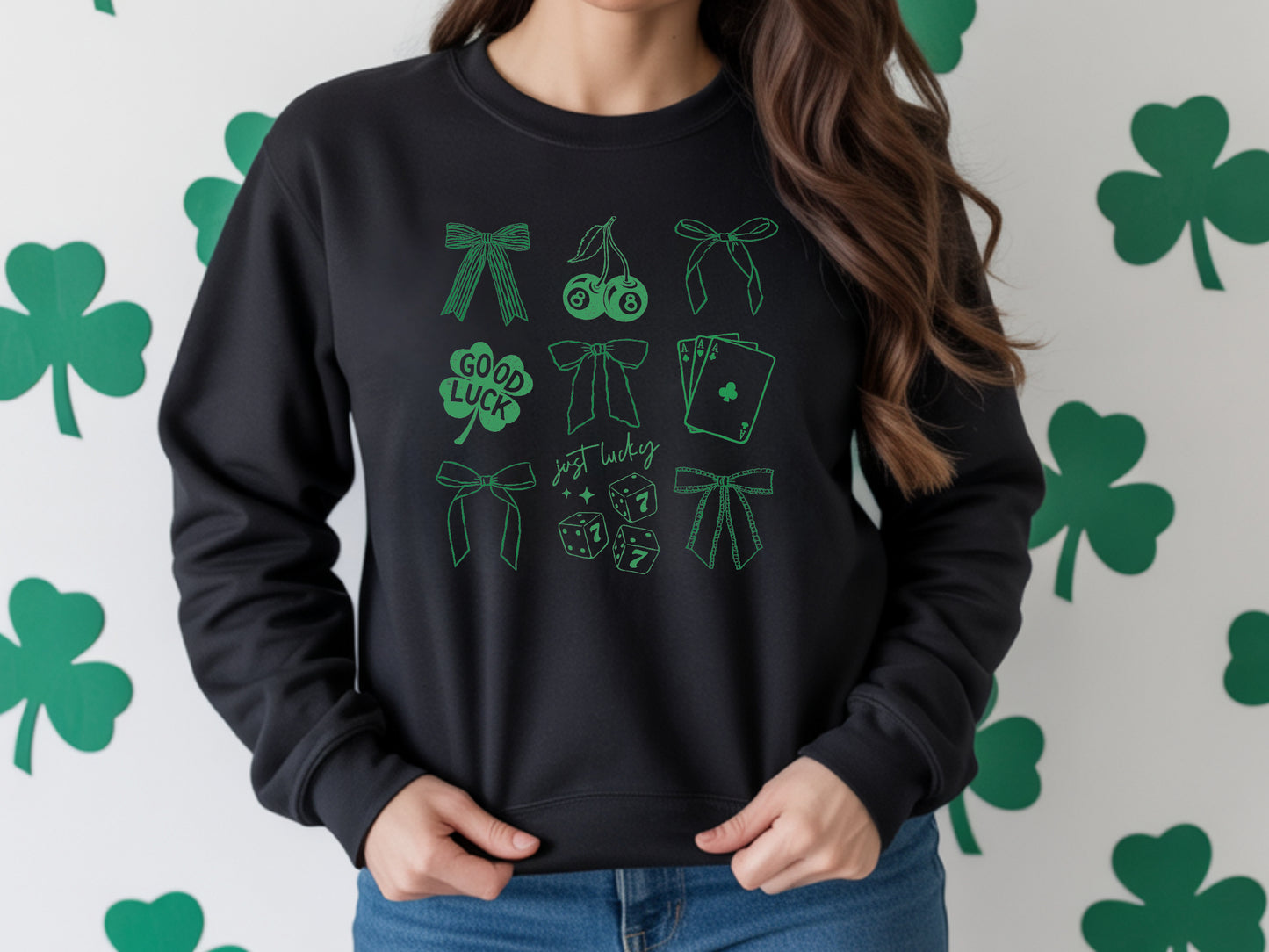 Just Lucky Crewneck