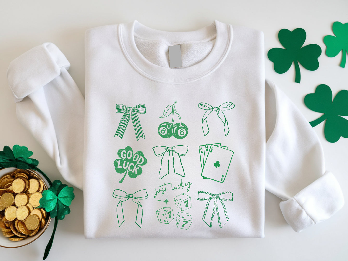 Just Lucky Crewneck