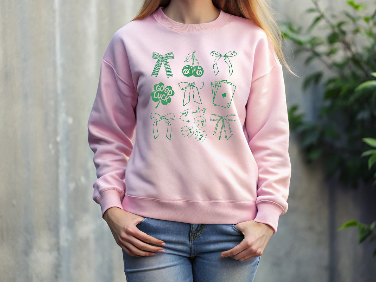 Just Lucky Crewneck