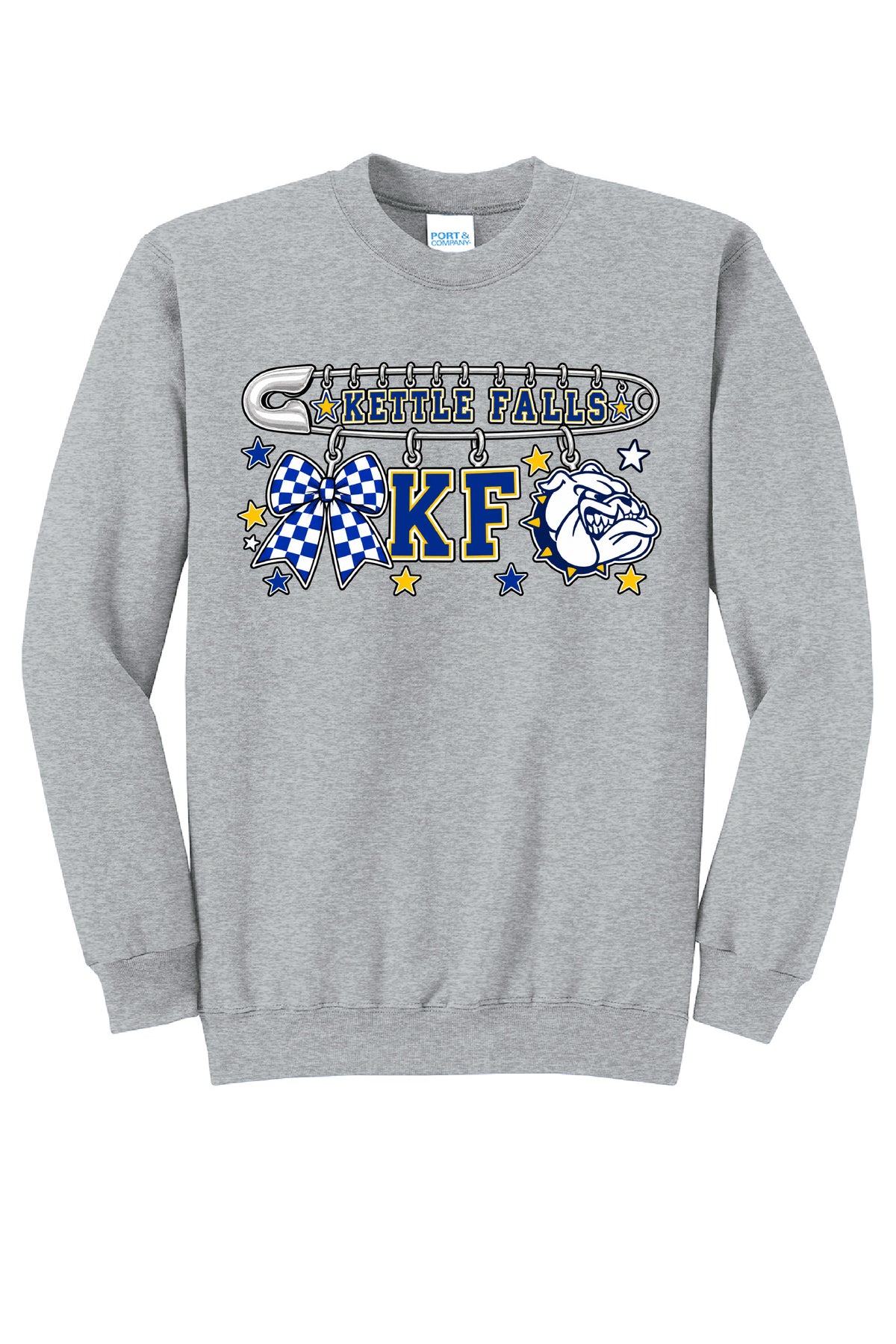 Bulldog Pin Crewneck