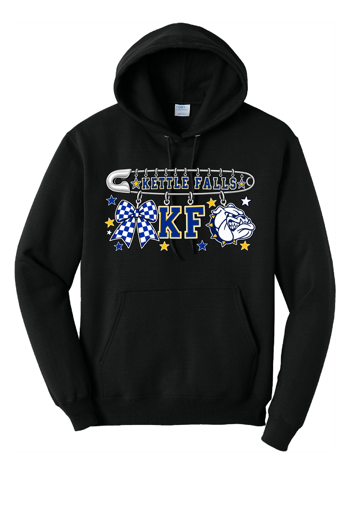 Bulldog Pin Hoodie