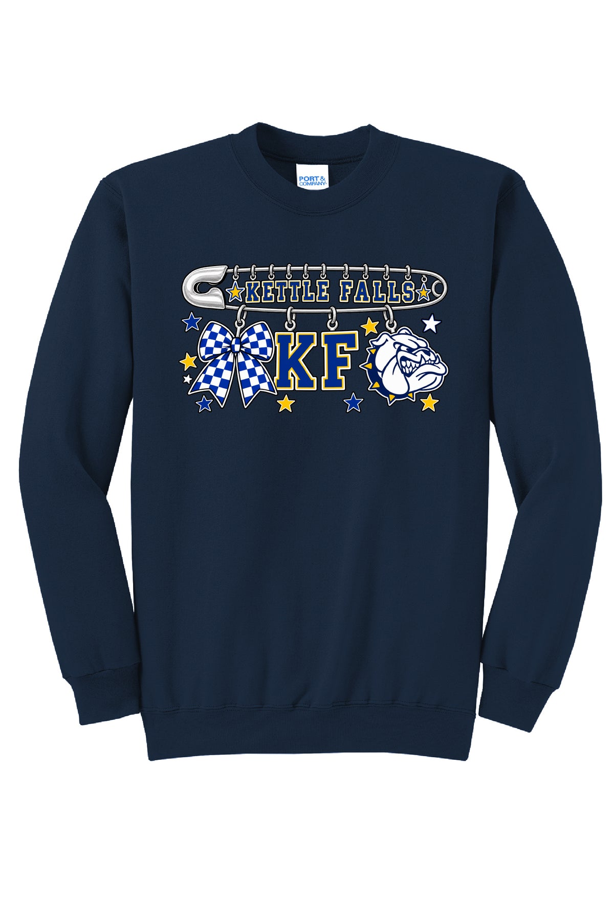 Bulldog Pin Crewneck