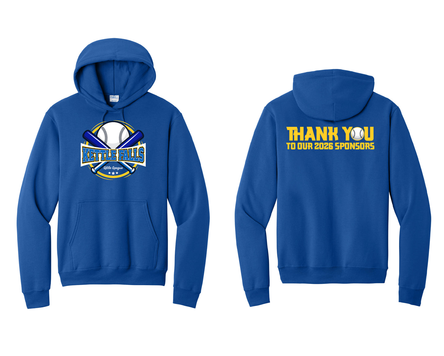 KF Little League Royal Hoodie