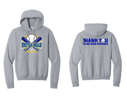 KF Little League Gray Hoodie