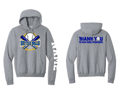 KF Little League Gray Hoodie