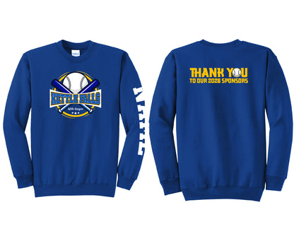 KF Little League Royal Crewneck