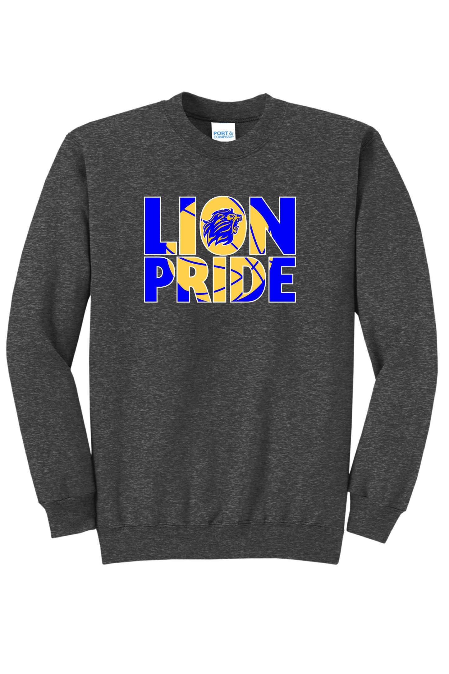 Lions Pride Basketball Crewneck