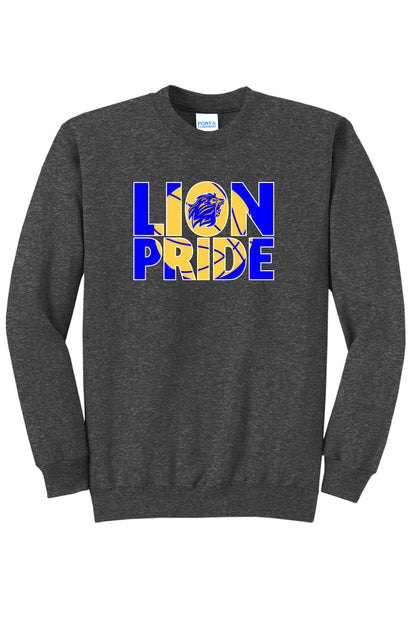 Lions Pride Basketball Crewneck