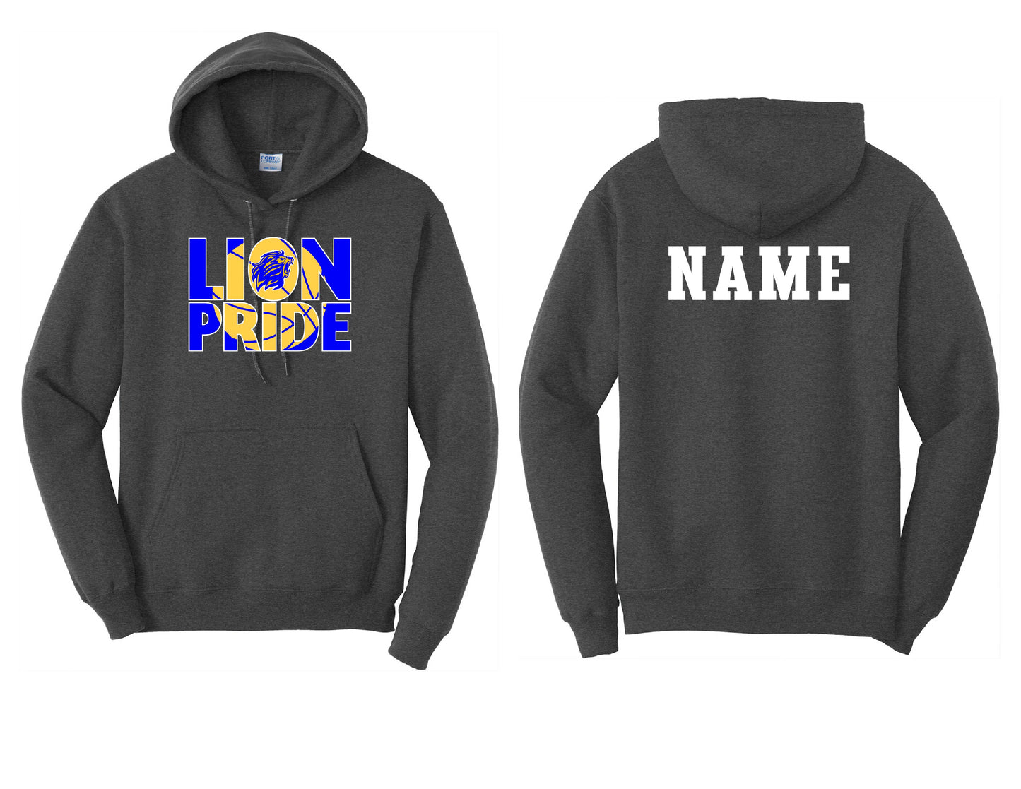 Lions Pride Basketball Hoodie PERSONALIZED