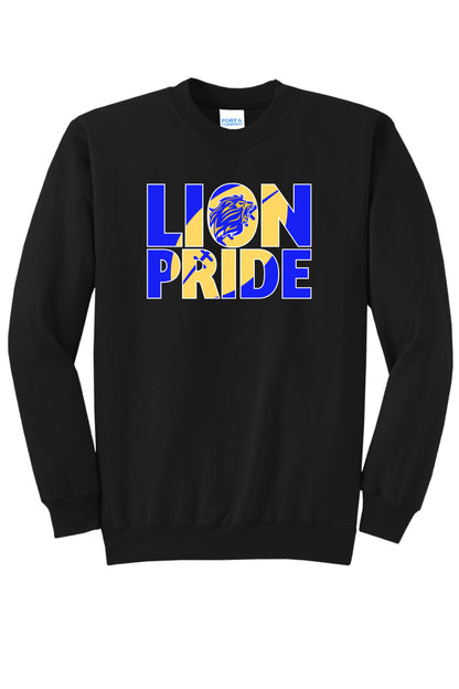 Lions Pride Football Crewneck