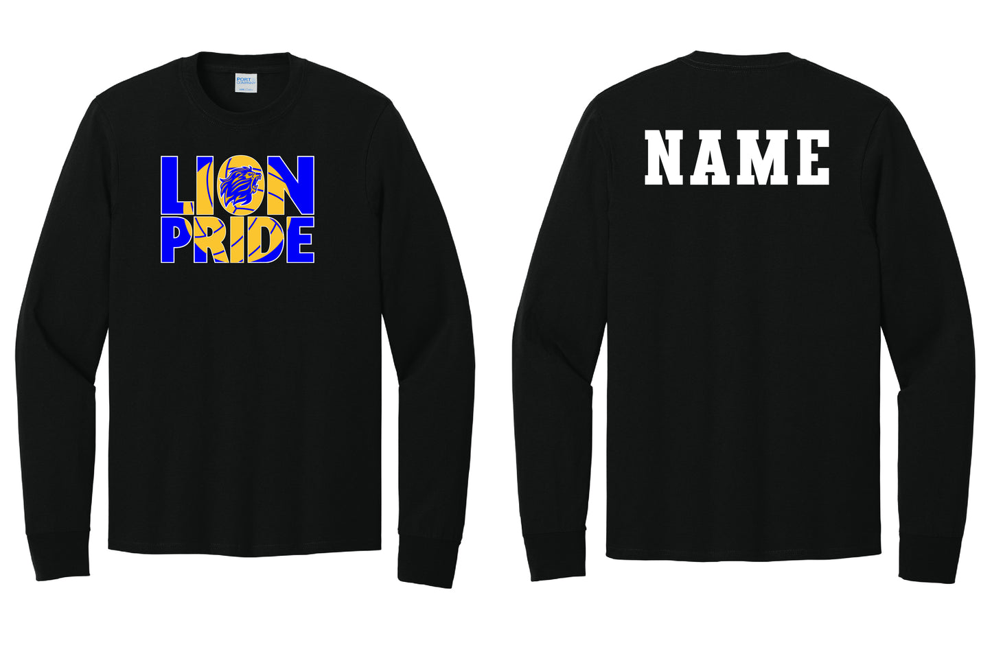 Lions Pride Volleyball Long Sleeve PERSONALIZED