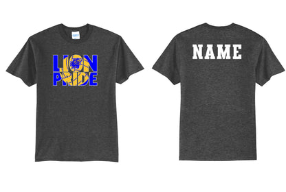 Lions Pride Volleyball T-Shirt PERSONALIZED