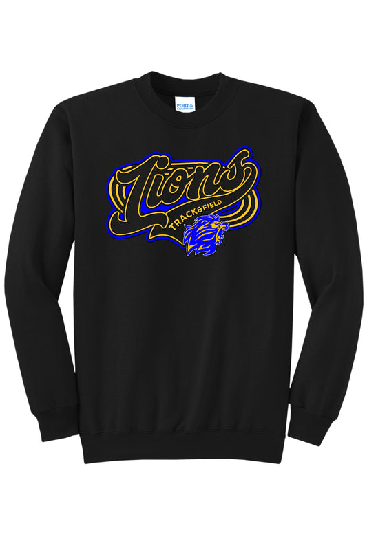 Lions Track & Field Crewneck