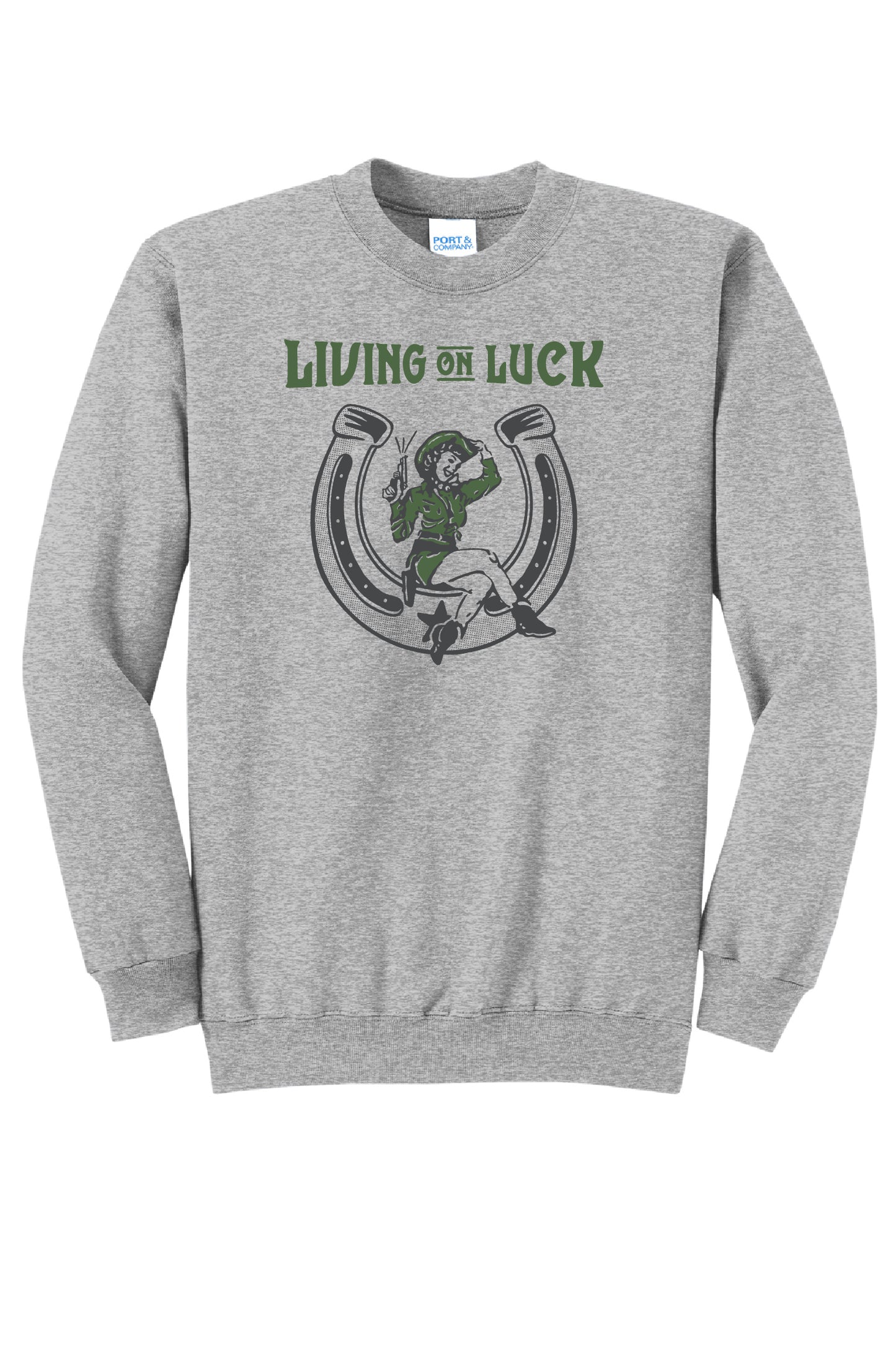 Living on Luck Crewneck