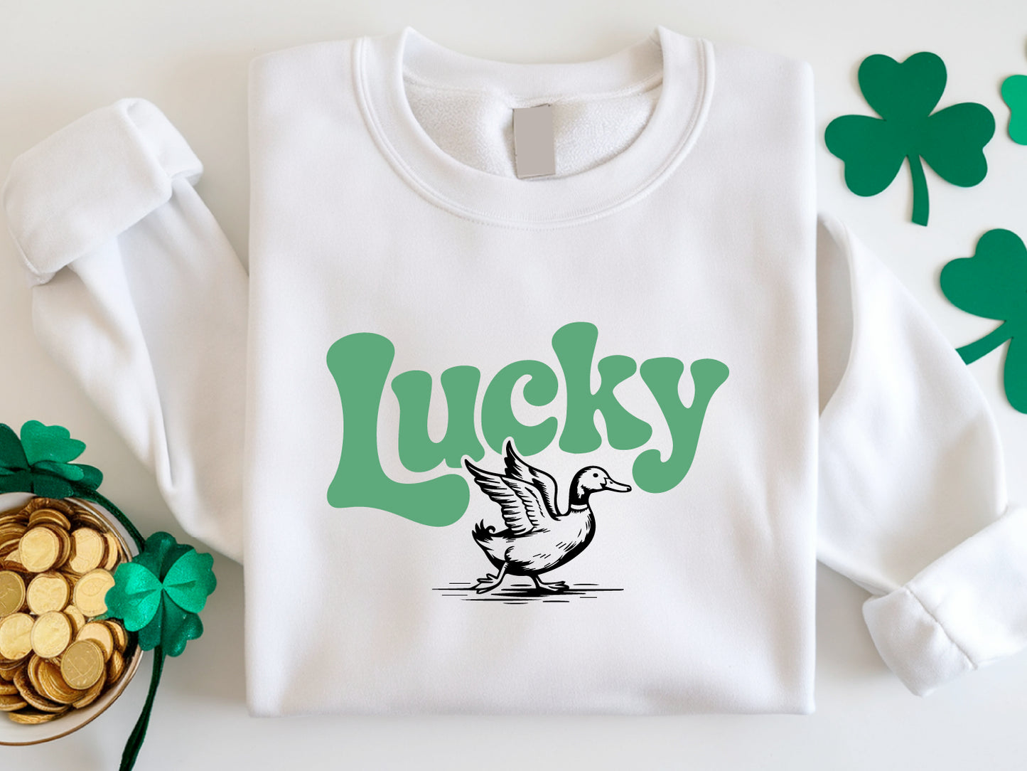 Lucky Duck Crewneck