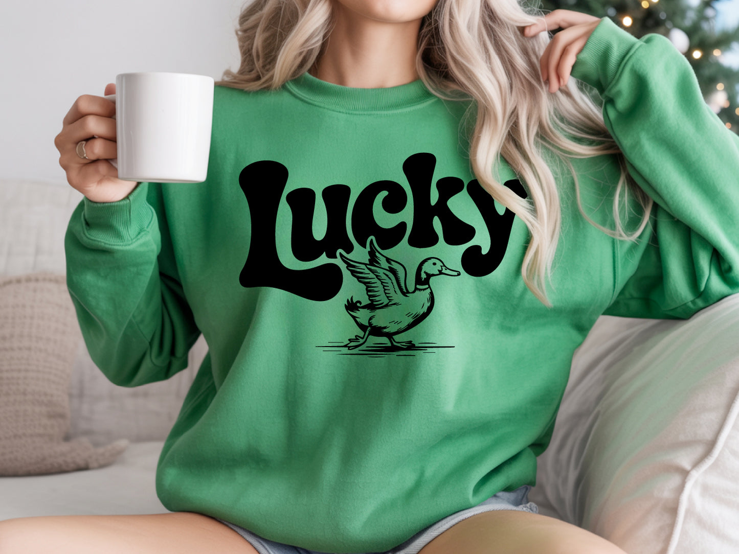 Lucky Duck Crewneck