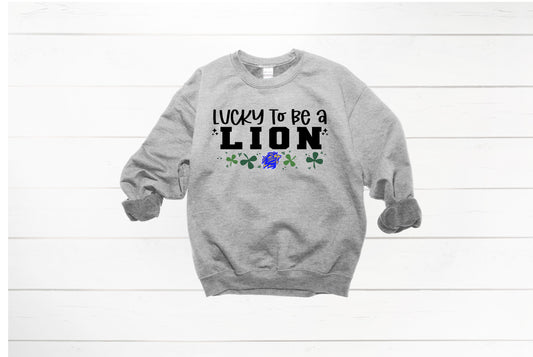 Lucky to be a Lion Crewneck