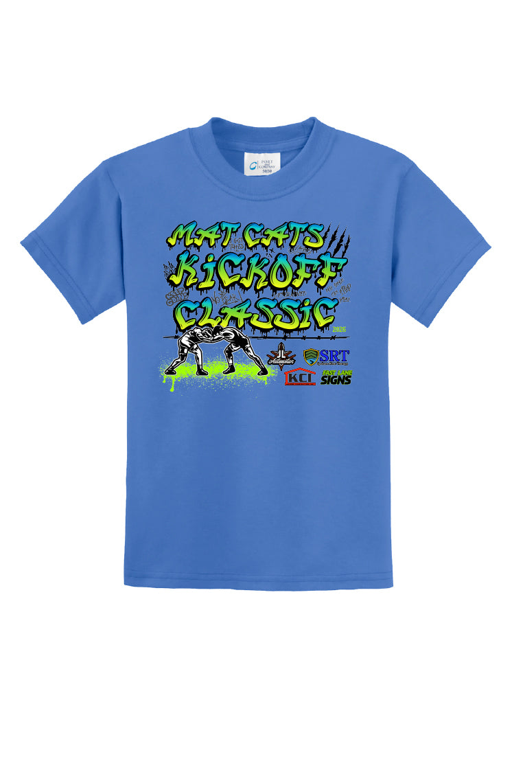 Mat Cats Kickoff Classic Youth or Adult T-Shirt