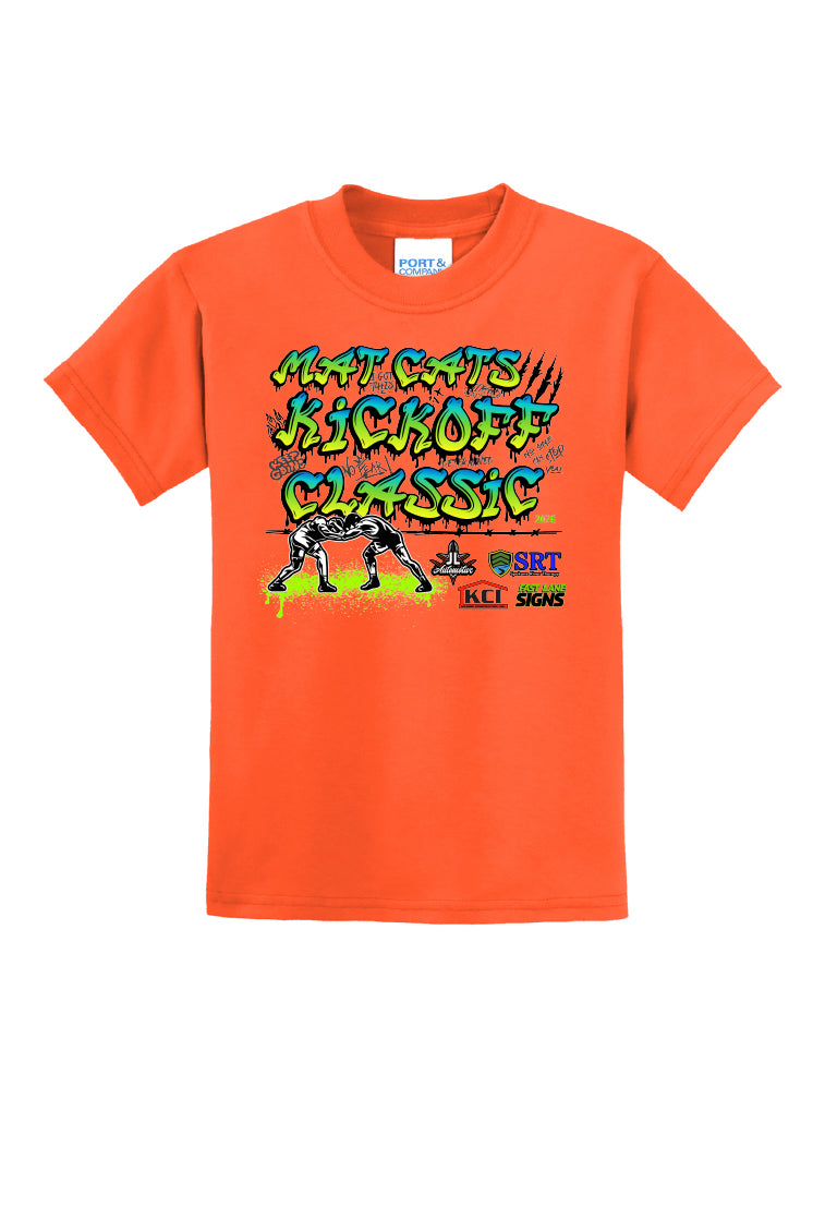 Mat Cats Kickoff Classic Youth or Adult T-Shirt