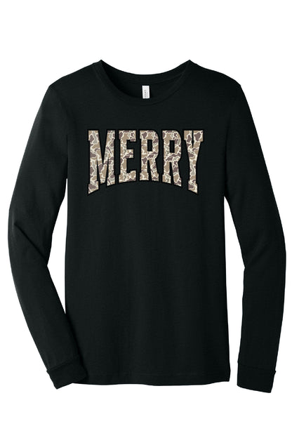 Merry Camo Long Sleeve