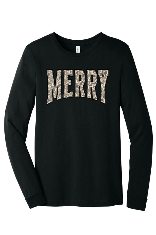 Merry Camo Long Sleeve