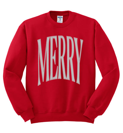 VERY MERRY Crewneck
