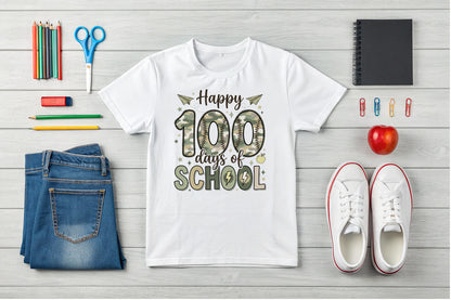 100 Days Camo T-shirt