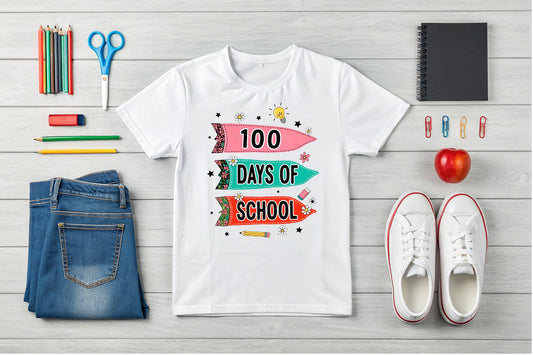 100 Days Flag T-shirt