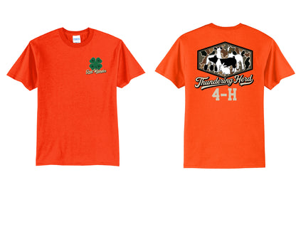 Thundering Herd Youth or Adult Orange T-shirt