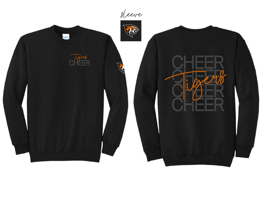 Tigers Cheer Crewneck
