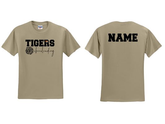 Tigers Cheerleading T-Shirt PERSONALIZED